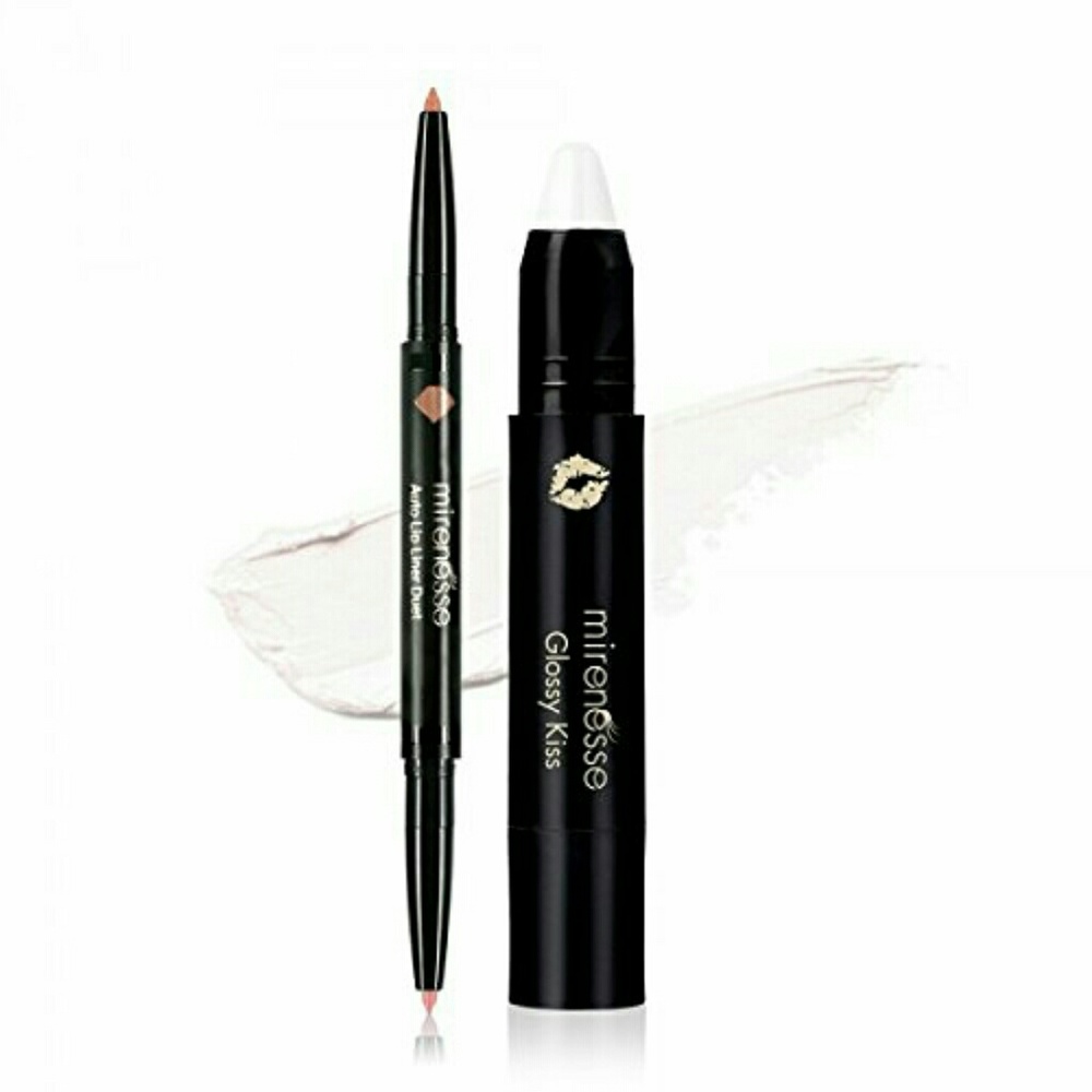 Mirenesse Clearly Nude Glossy Kiss Balm Kit